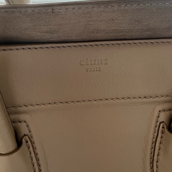 Celine Phantom- Discontinued Color TAUPE- MINT CONDITION - Picture 6 of 7